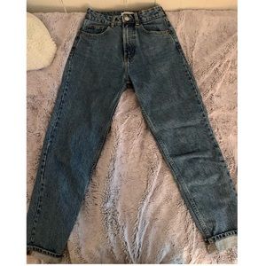 Zara boyfriend jeans high waisted